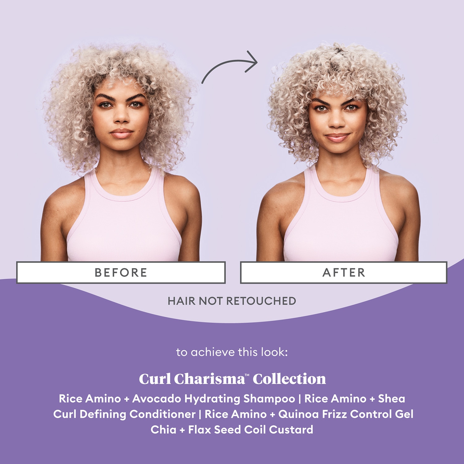 CURL CHARISMA™ RICE AMINO + QUINOA FRIZZ CONTROL GEL  (GEL DE ARROZ AMINO + QUINOA FRIZZ)
